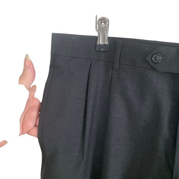 Jos A Bank Sz 44L/36R Men's 2-Piece Suit w/ Sport Coat Blazer Jacket Gray Black - Picture 10 of 15